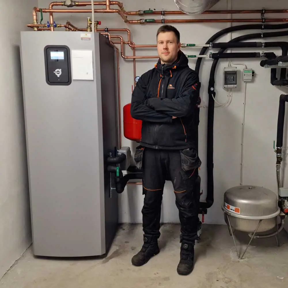 maalämpöpumpun vaihto